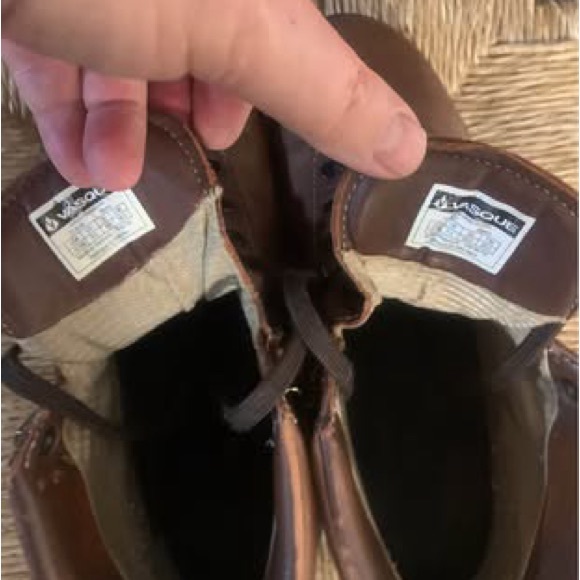 Vasque Brown and Black Boots with High-Top Design and Durable Sole - Picture 5 of 7